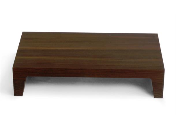 Buffetblokk L 530x325x180mm Valnøtt Heltre - Næringsmiddelgodkjent